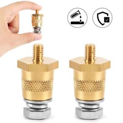 2Pcs Battery Pole Adapter Terminal Connector Fittings M6 M8 Thread Post Adapter