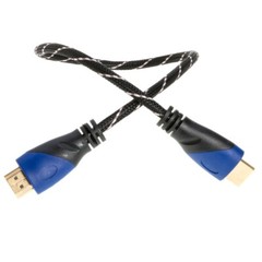 4K HDMI Premium Braided Cable 60Hz 1080P HDTV 3D PC PS5 1.5FT-50FT Multi-Pk LOT