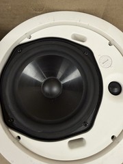X2 Martin Audio C6.8T Passive Ceiling Mount Speaker 6” 2-Way 300W White Round