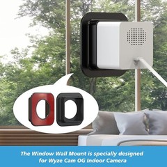 2 Pack Window Mount Comaptible with Cam OG Strong Adhesive Mounting Bracket