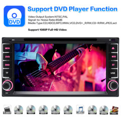 Apple CarPlay For Toyota DVD Player Android Auto Car Stereo Radio GPS BT AM FM