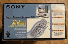 New 30GB Sony SVR-2000 TiVo 30 Hours Remote Original Box