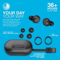 Jlab Jbuds Air Pro True Wireless Earbuds Bluetooth Multipoint Ip55 Sweat