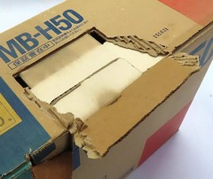 Junk Vintage HITACHI MSX MB-H50 Personal Computer & Video Game Console 1986 Rare