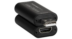 HDMI to USB 2.0 Video Capture Card Adapter 4K Input 1080p Output Dongle UVC UAC