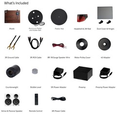 Fluance RT83 Vinyl Turntable, PA10 Preamp, Ai41 Powered 5″ Bookshelf Speakers