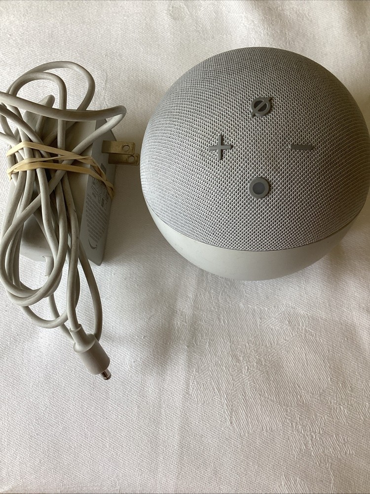 Amazon Echo (4th Gen.) Smart Speaker – Glacier White