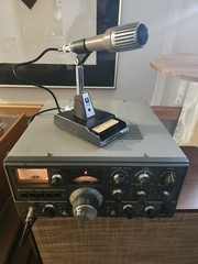 Kenwood TS-520SE HF SSB Transceiver Ham Radio Base + Kenwood MC-50 MIC Tested ✔️