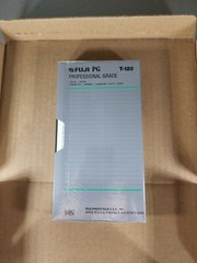 Fuji Film Pro T-120 6 Hours Professional PG VHS Video Tape NEW Box of 10, SEALED