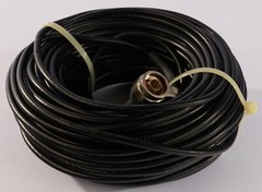 (Lot of 10) 100ft Coaxial Solid Core RG58C/U N-type Male Low-Loss Ham Radio