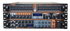 MR DJ PMX9800 5000W PA DJ Audio Mixer Powered Soundboard EQ DSP Bluetooth FM