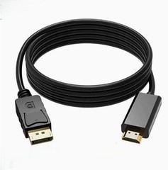 LOT Display Port to HDMI Cable DP Adapter Converter Audio Video PC HDTV 1080P