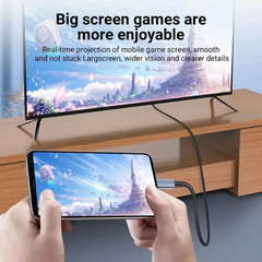 USB C to 4K HDMI Cable Video Converter Adapter 6FT Type C to HDMI 4K Cord