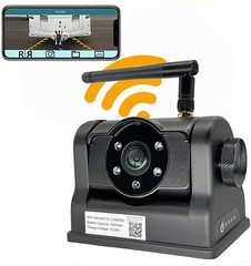 Wireless WiFi Magnetic Battery Powered Backup Camera For iOS&Android Smartphone
