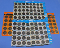 (LOT OF 100) New CR2450 Lithium 3V Battery X001BY38UT