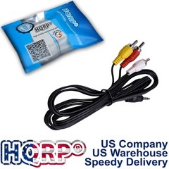 Composite A/V Cable/Cord for Roku LT HD XD 1080p XDS 2050X 2450D 2500R Player