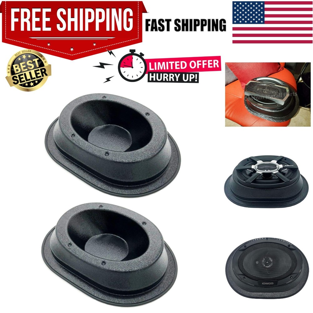 Durable ABS 6×9 Speaker Mounting Pods – Perfect for All-Terrain Adventures