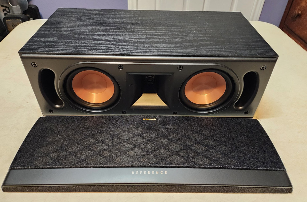 Klipsch Reference RC-42 II Center Channel Speaker Black 8 Ohm 75W Home Theater