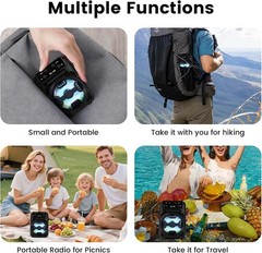 Bluetooth Speaker radios Portable am fm Speakers Bluetooth Wireless Portable….