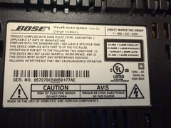 Bose Wave Music System III w/ Multi-CD Changer Remote Tested Complete MINT