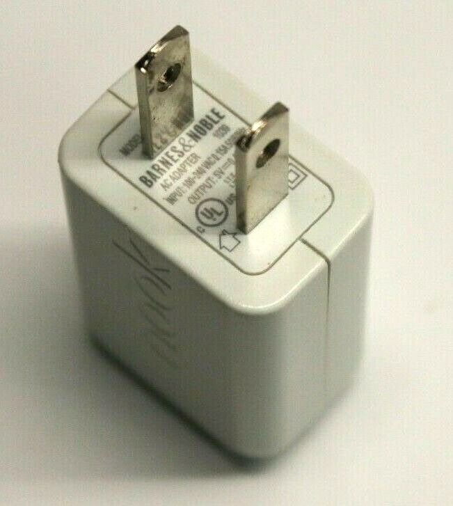 Genuine Barnes and Noble Nook BNRP5-850 USB AC Power Adapter 5V DC .85A Charger