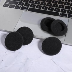 Lightweight 55mm Foam Ear Pads – 10 Piece Set for Enhanced Comfort in Headphones