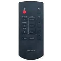 RMC-SB515 Replaced Remote for Insignia Soundbar Speaker System NS-SB515 NSSB515
