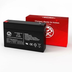 SigmasTek SP6-1.2 6V 1.3Ah Sealed Lead Acid Replacement Battery