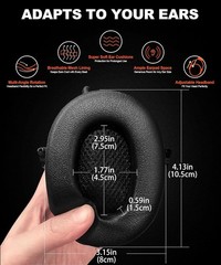 PROHEAR 033 2.0 Upgraded Bluetooth Hearing Protection AM FM Radio Headphones