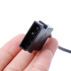 PC Internal 5V 2-Pin IDE Molex To USB 2.0 Type A Female Power Adapter Cable 30cm