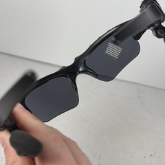 Unbranded Black Sunglasses With Built In Speakers & Music Control
