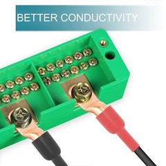 30/10PCS 1/0 AWG-3/8 Battery Lugs,Ring Wire 0 Guage Terminals,Battery Cable Ends
