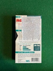 2 VHS Blank Tape 12 Hours Pro Wrestling Various Matches 70s – 80s