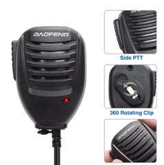 Baofeng Shoulder Speaker Mic Microphone for Baofeng Walkie Talkie UV 5R 82 888S