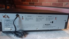 Fisher DAC-503 5-Disc CD Changer Black Remote Stereo L/R RCA 1993