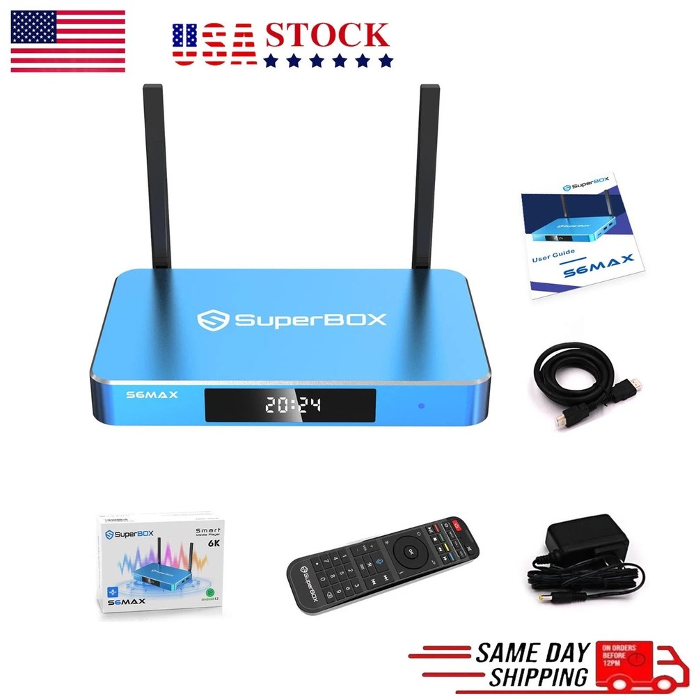 SuperBox S7 Ultra S7 Pro S7 Max S7 Prime S6 Max S6 Pro S6 Ultra Streaming TV Box