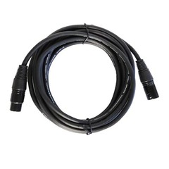 15ft 3-Pink Male XLR Mic Cable to 3 Pin Shielded XLR Female Cable for PA Audio