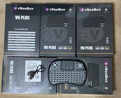 New 2026 V6 Plus + Mini Keyboard. Backlit Voice Remote, 8K, Lifetime Support.