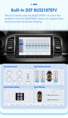 8+128GB Android 12 CarPlay Radio Double 2 Din 7″ Car Stereo GPS Player DSP WiFi