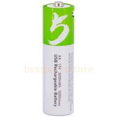 4pcs 750/2600mWh AAA AA Battery W/ Type-C USB Rechargeable Lithium ion Batteries