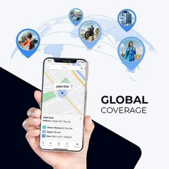 Mini GPS Tracker Anti-Lost Locator Bluetooth Magnetic Vehicle Tracking Device