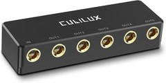 Durable 5-Channel Audio Splitter – Ideal for Guitars, Monitors & Headphones