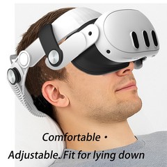 Breathable Lightweight Soft Gel Adjustable Headband Headset Strap For Quest 3/3S