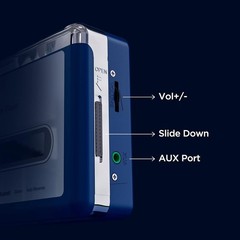 Bluetooth Stereo Audio Transfer Cassette Player Personal Cassette USB Portableg5