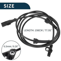 ABS Wheel Speed Sensor for Smart Fortwo Durable No.| ABS Rear Right A4539055600