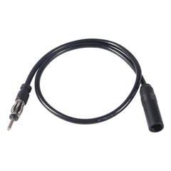 DORHEA 19.6inch/50cm Car Radio Antenna Extension Cable, 0.5M/1.64FT, 0.5M