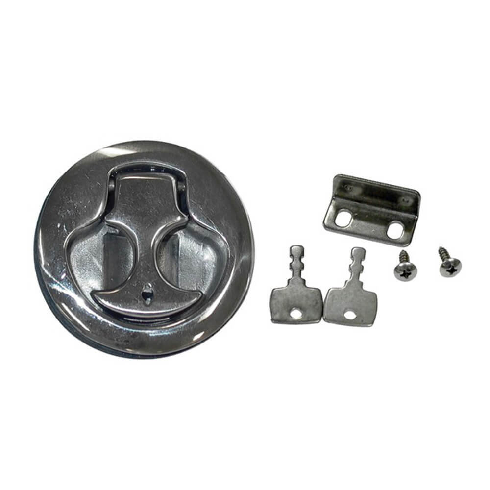 Round Style Flush Latch Superior High Quality Premium Durable Construction