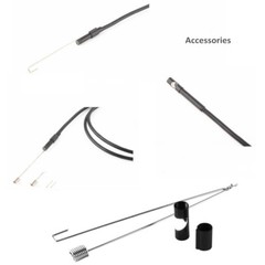 Wire Endoscope Waterproof Borescope Inspection Camera for Smartphone 5.5mm 6 LED