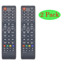 2 Pack Remote for Samsung TV UN43NU6950F UN50NU6950F UN55NU6950F UN65NU6950F