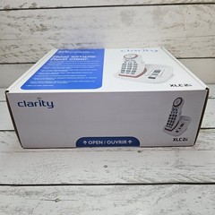 Clarity XLC2+ Cordless Phone Big Buttons Dect 6.0 Loud Speaker Talking Caller ID